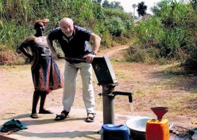 Neuer Brunnen in Ghana